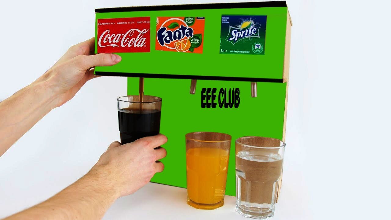 How to Make Coca Cola Soda Fountain Machine