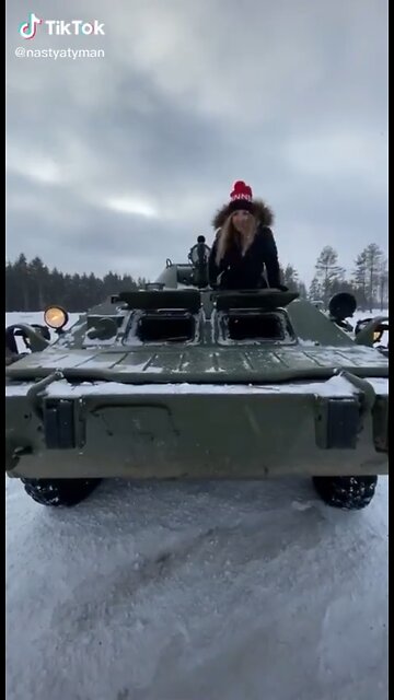 For anyone who wants to know how to drive a tank Ukraine has you covered.