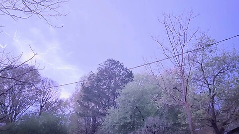 Lightning In Monticello Arkansas 04/05/22