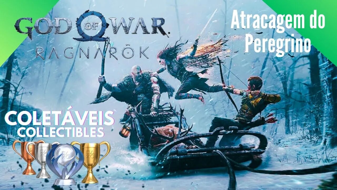 God Of War: Ragnarök: Atracagem do Peregrino| COLETÁVEIS | COLLECTIBLES | 4k-PTBR #41