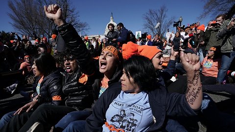 Activists March In D.C. To Jump-Start Stalled DACA Talks