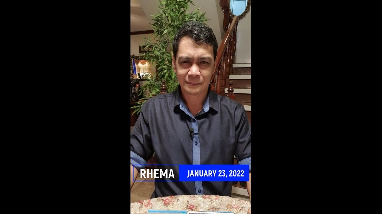 JANUARY 23, 2022 PastorB.