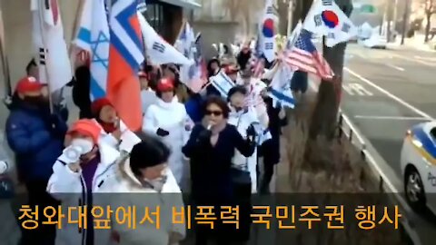 ★태극기야 일어나자! 대한민국 재건하자! [태평] 190202 토 [태투 서울 57차] 청와대 앞에서 국민주권 선포 [태극기대반격 구국투어]