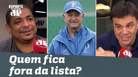Quem ficará fora da lista do Palmeiras? Vampeta e Beting analisam