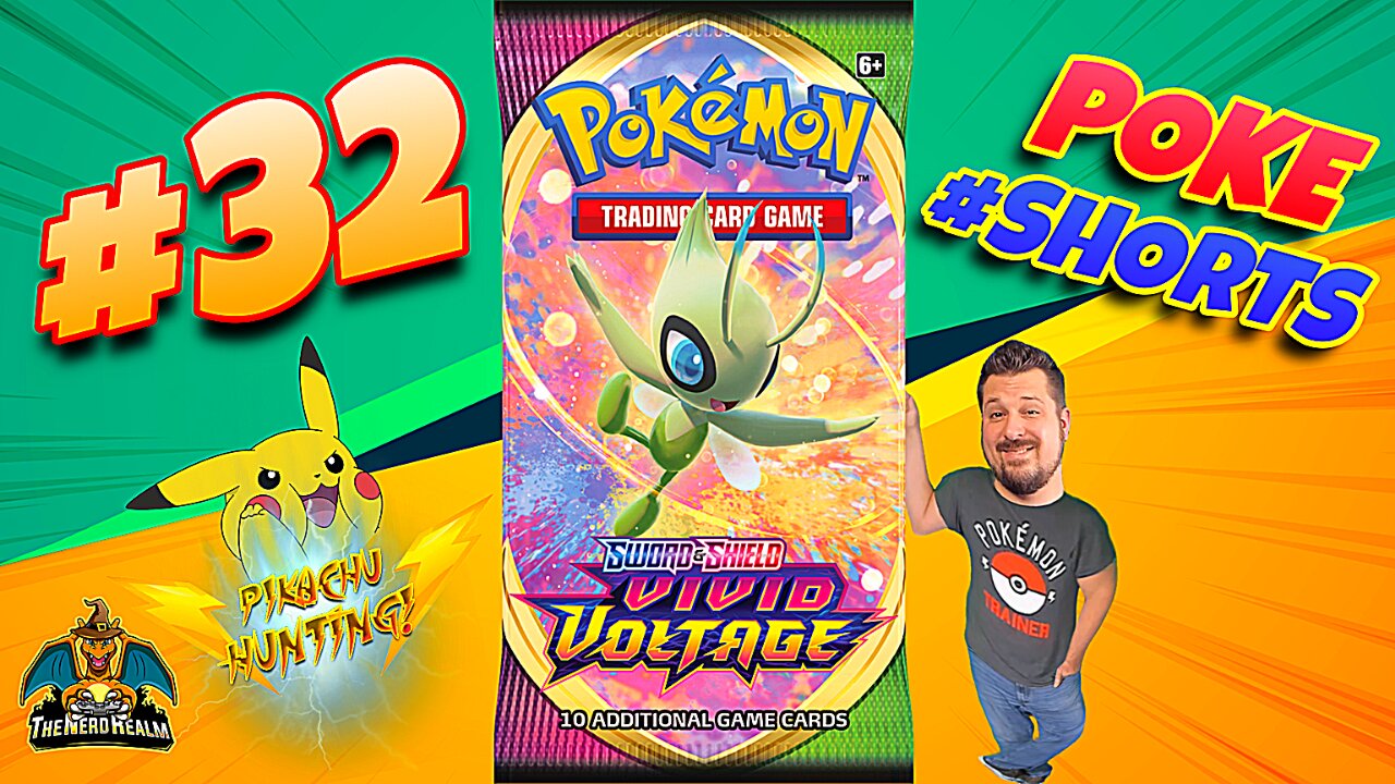 Poke #Shorts #32 | Vivid Voltage | Pikachu Hunting | Pokemon Cards Opening