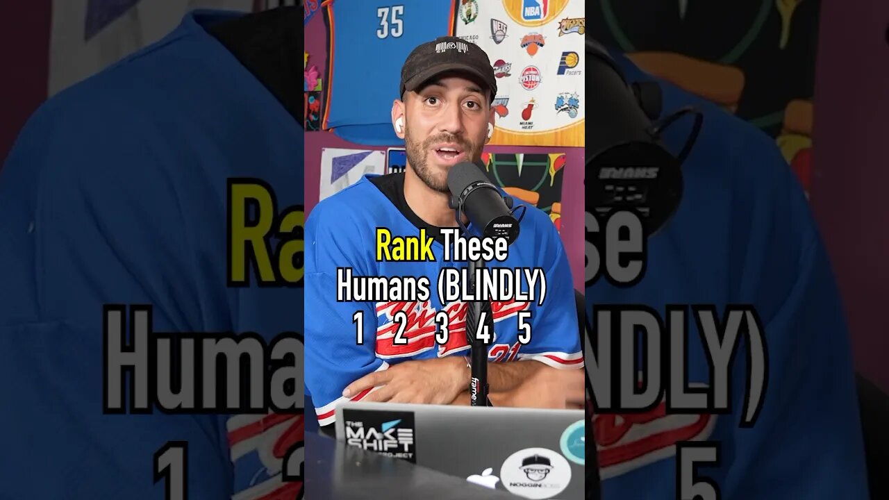 @thefrdishow Ranks These Humans Blindly! #shorts