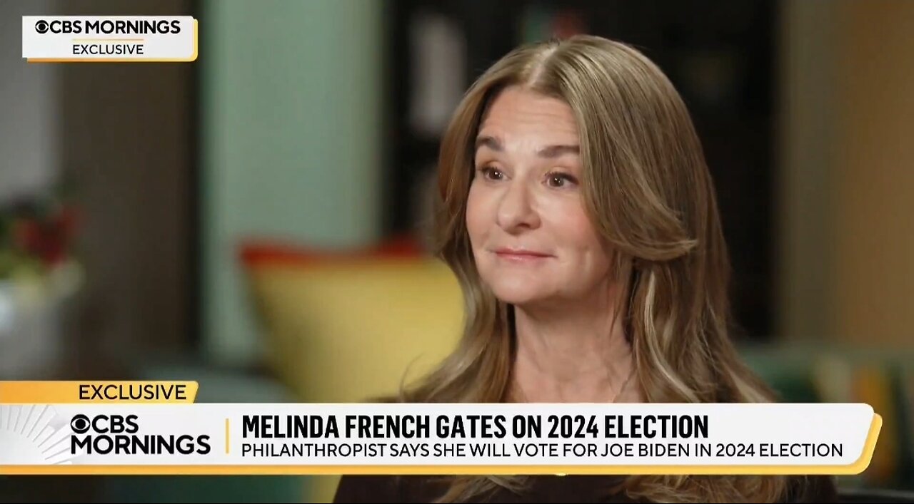 Not Surprisingly, Melinda Gates Is 'Absolutely Not Voting For Trump'