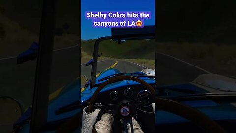 Shelby Cobra Rips Through Los Angeles Canyons 🥵 #shorts #vr #assettocorsa