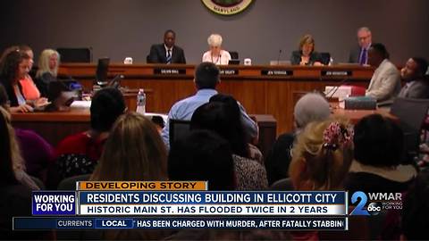 Hundreds support moratorium on building in Ellicott City