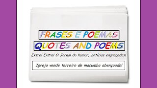 Notícias engraçadas: Igreja vende terreiro de macumba abençoado! [Frases e Poemas]