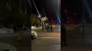 POLICE ATTACK MAN