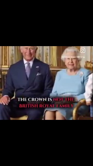 The crown is NOT the British Royal Family