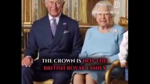 The crown is NOT the British Royal Family