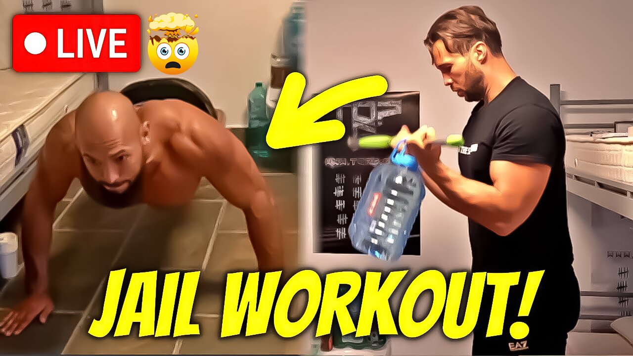 Andrew Tate's CRAZY Workout In JAIL