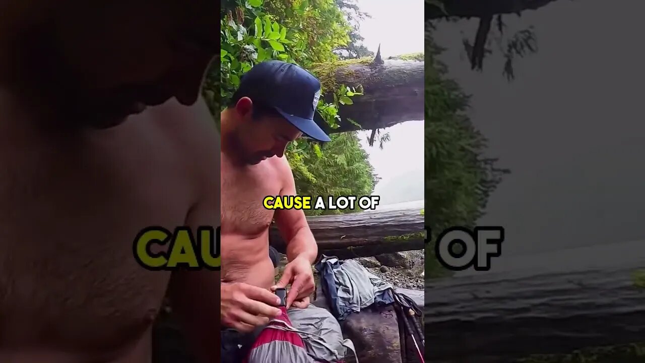 be careful of wearing belts while hiking! #hiking #hike #hikerslife