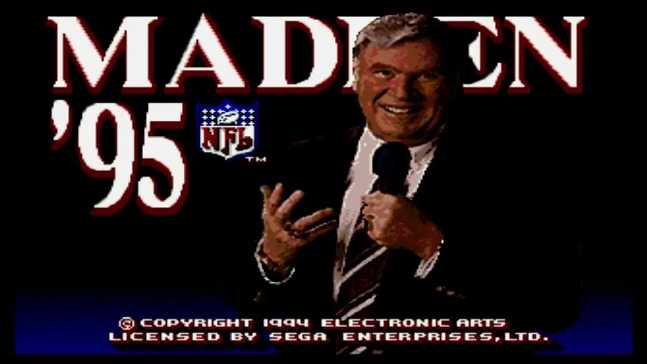 John Madden Football intros 1991 1998 Sega Genesis