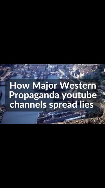 #shorts Laughing @ some western propaganda channels. How they r trying 2 brainwash people with lies