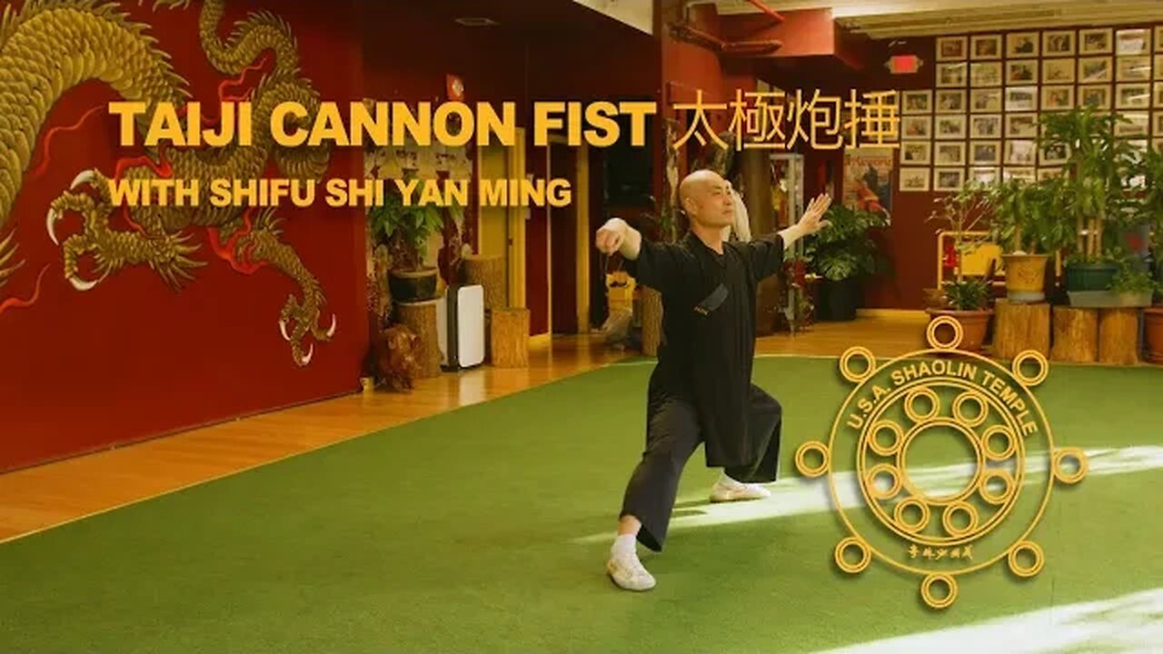 Taiji Cannon Fist - HISTORY & DEMO - 5 MIN CLASS