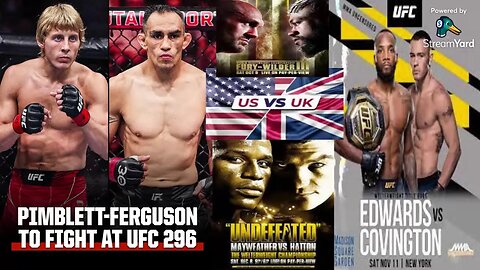 Edwards vs Covington/Paddy vs Tony Ferguson: History of USA vs UK in Combat Sports!
