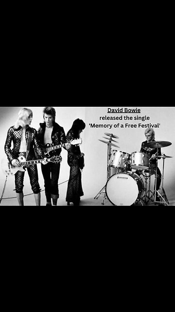 Discover the Surprising Story Behind David Bowie's Hit 'Memory of a Free Festival' #shorts