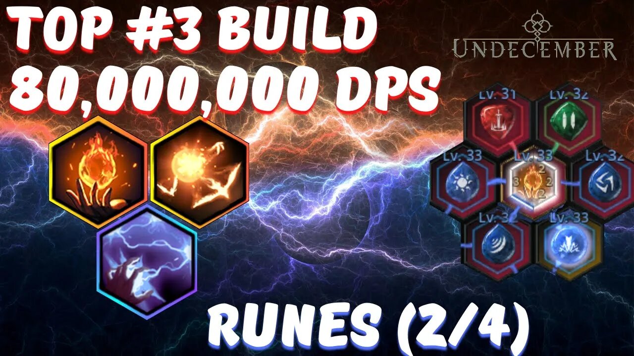 (Part 2/4) Fireball + Lightning Chain + Fire Torrent Build #Undecember