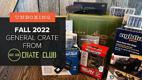 Hundreds and Hundreds of $$$ Worth of Gear! | Unboxing the Fall 2022 Crate Club General Crate