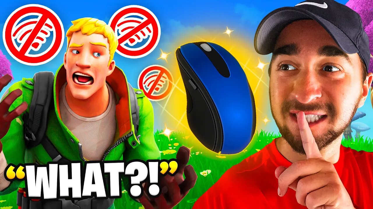 Wireless Mouse Prank On Lox! - Fortnite