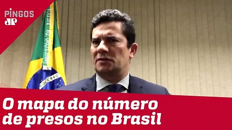 “Temos uma tragédia estatística no Brasil”, diz Moro sobre presos