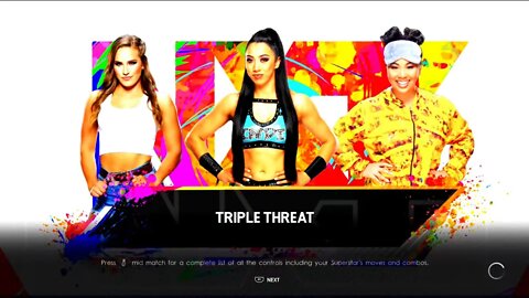 NXT Wendy Choo vs Indi Hartwell vs Fallon Henley in a Triple Threat Match