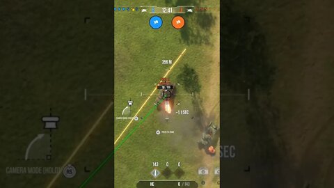 World of Tanks: Managed to get 2 kills in a row!