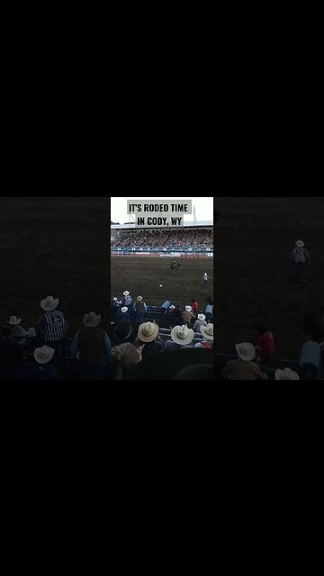 IT'S RODEO TIME IN CODY, WY!! #cody #wyoming #stampederodeo #codystampede #rodeo #prorodeo #freedom