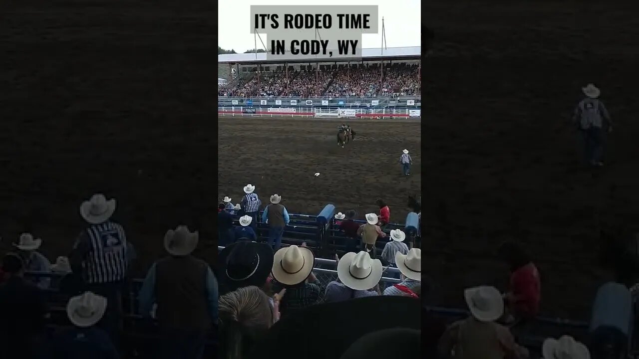 IT'S RODEO TIME IN CODY, WY!! #cody #wyoming #stampederodeo #codystampede #rodeo #prorodeo #freedom