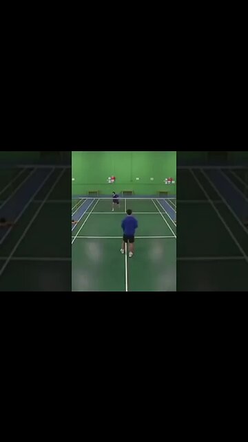Badminton Serve Receive Footwork Drill - Kevin Han #shorts