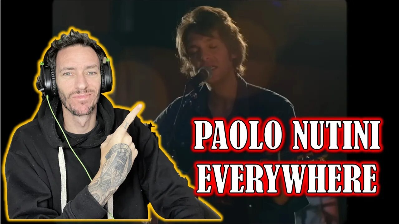 Amazing Talent!! Paolo Nutini - Everywhere Live (REACTION)