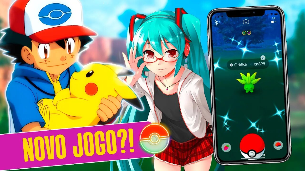 NOVO JOGO POKÉMON?! Shiny Fácil no Pokémon GO! Hatsune Miku em Pokémon! Mr. Mime no Pokémon Sleep!