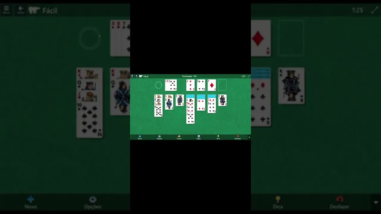 Microsoft Solitaire Collection Klondike EASY Level # 50 #shorts