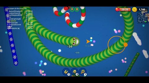 CASUAL AZUR GAMES Worms Zone .io - Hungry Snake 15