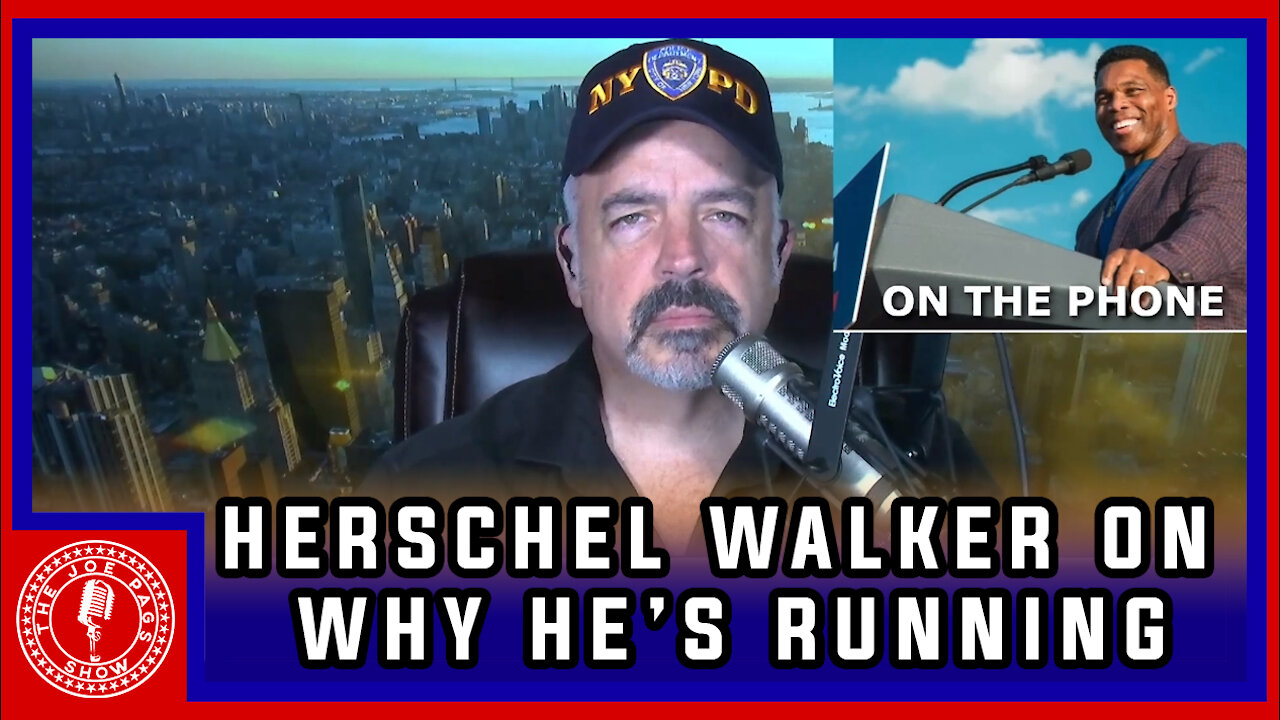 Herschel Walker Talks Senate Run, Georgia, Biden, and More!
