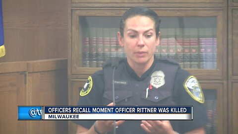 Officers recall moment MPD Officer Matthew Rittner was killed