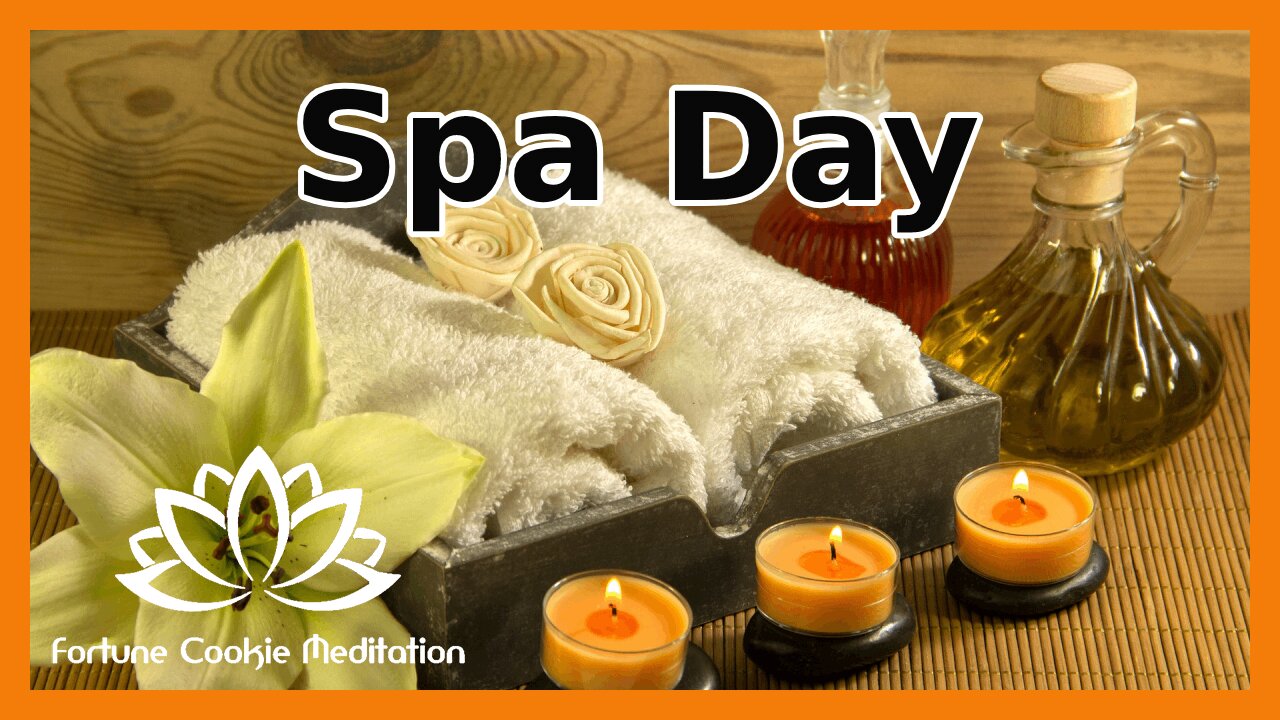 Spa Day, Solfeggio Music, Healthy Self-care, 528Hz Miracle Tone, Positive Energy Release, Love-FCM