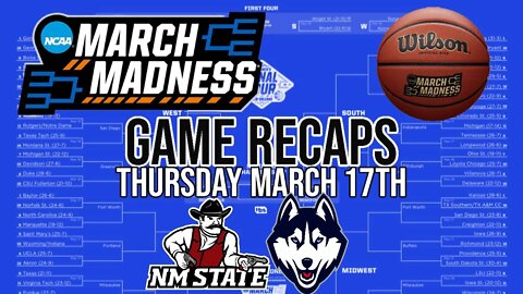 NCAA March Madness RECAP: New Mexico St. v. UConn