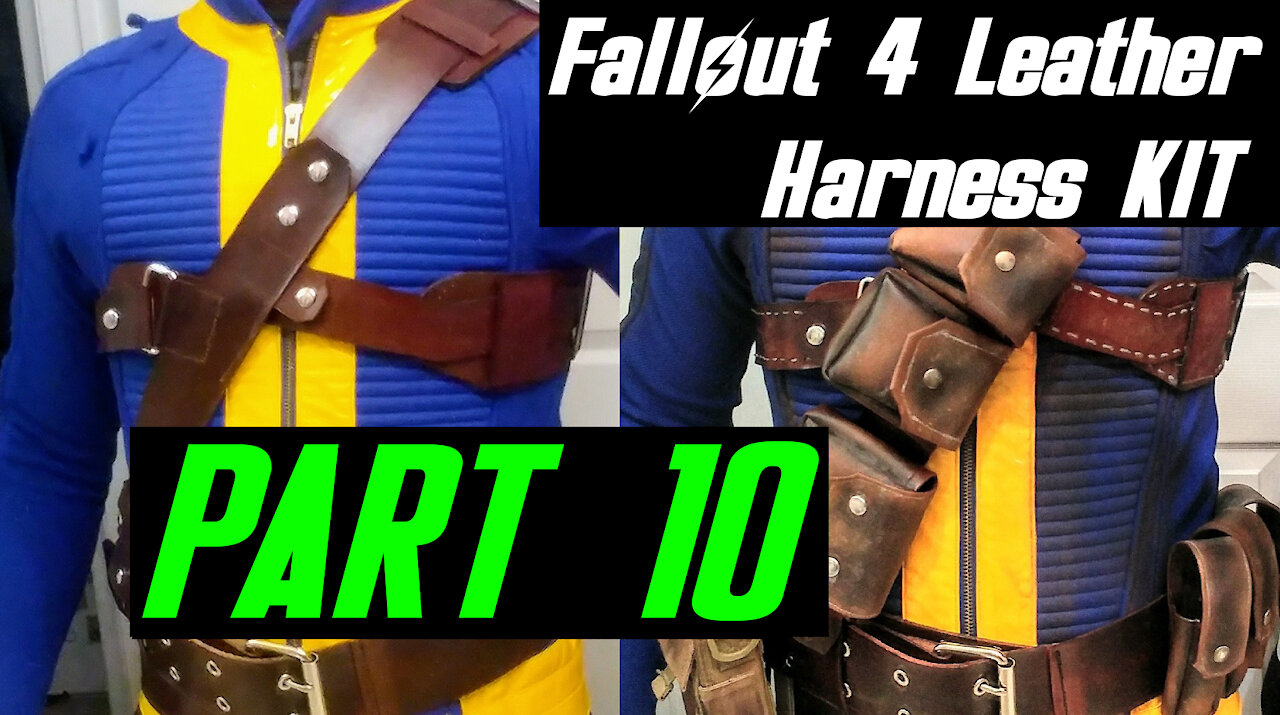 Fallout 4 Leather Chest Piece Harness Kit 10