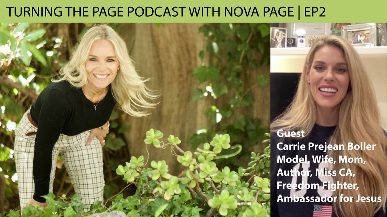 Model, Wife, Mom, Author, Miss CA, Ambassador For Christ, Carrie Prejean Boller | EP2