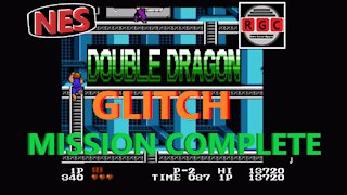 Double Dragon - Glitch - Mission Complete - Retro Game Clipping