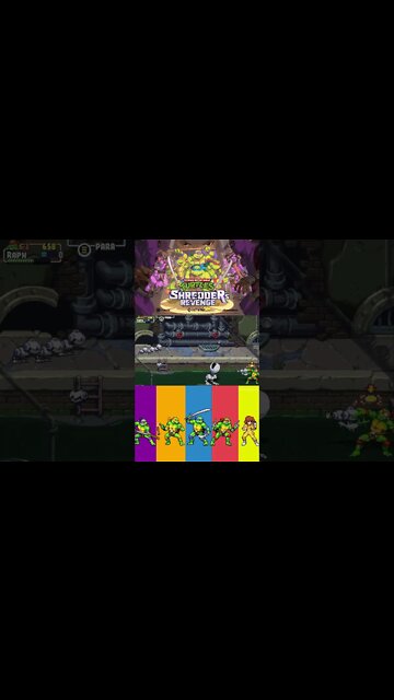 TARTARUGAS NINJAS SHORTS #29 - FASE 5