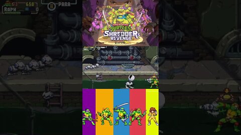 TARTARUGAS NINJAS SHORTS #29 - FASE 5