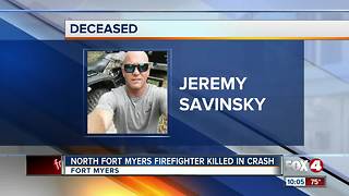 North Fort Myers Firefighter Killed in Crash