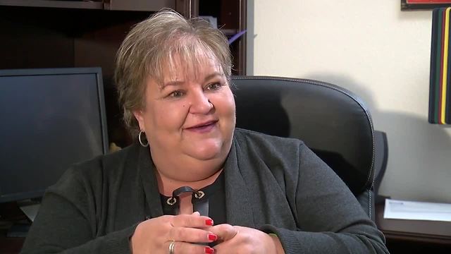 Principal Shelly Vroegh at Rio Rico High School