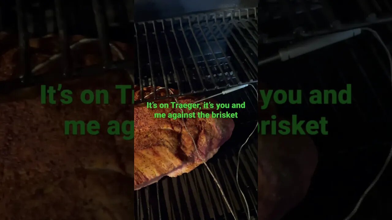 Traeger V The Brisket, a grudge match