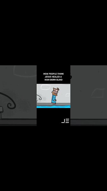 Jesus Heals A Blind Man #shorts #jesus #christianity